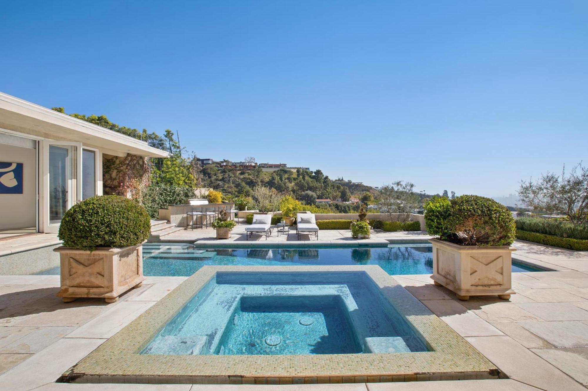 Trousdale Grand Villa Los Angeles Eksteriør bilde