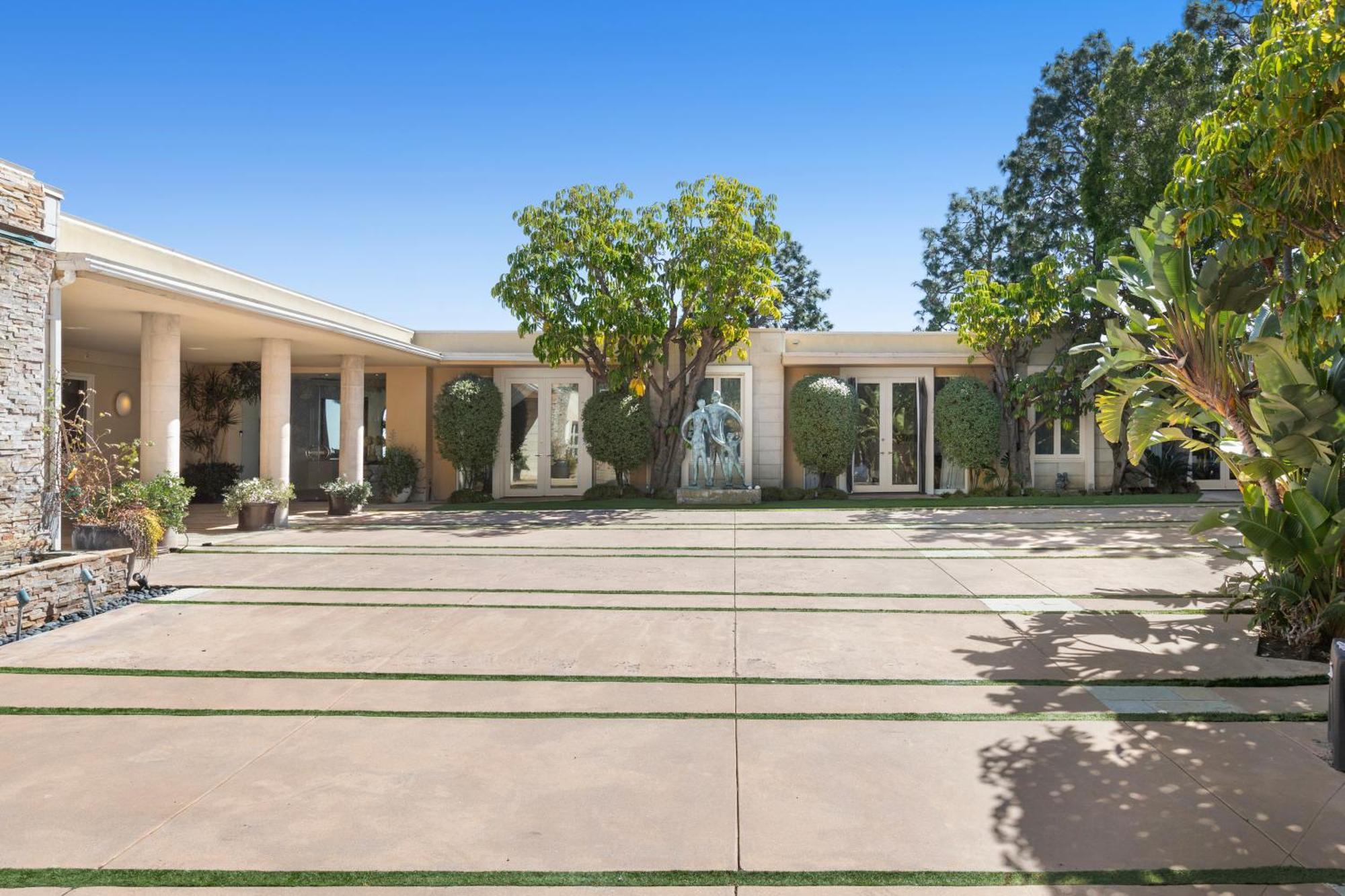 Trousdale Grand Villa Los Angeles Eksteriør bilde