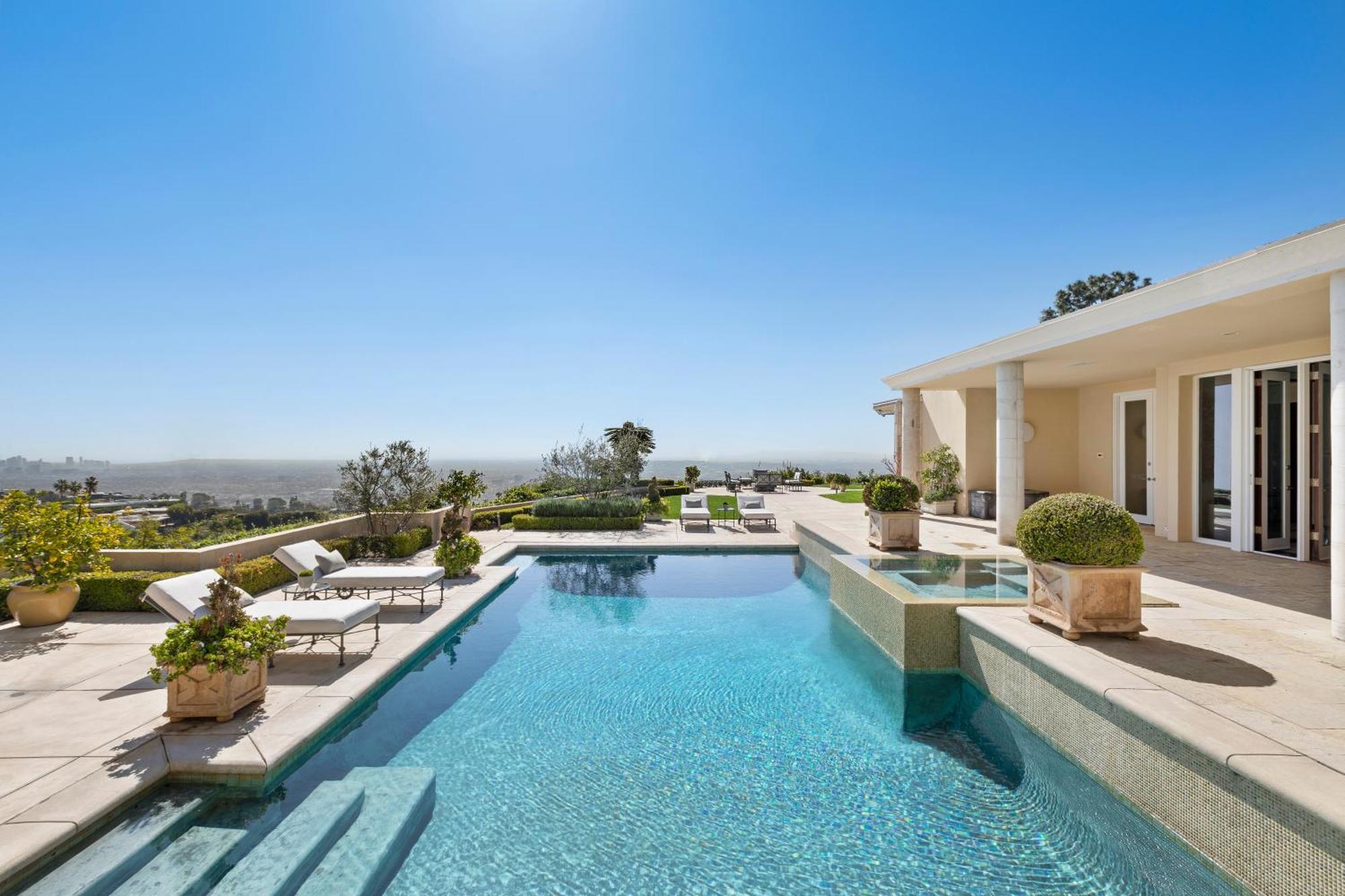 Trousdale Grand Villa Los Angeles Eksteriør bilde