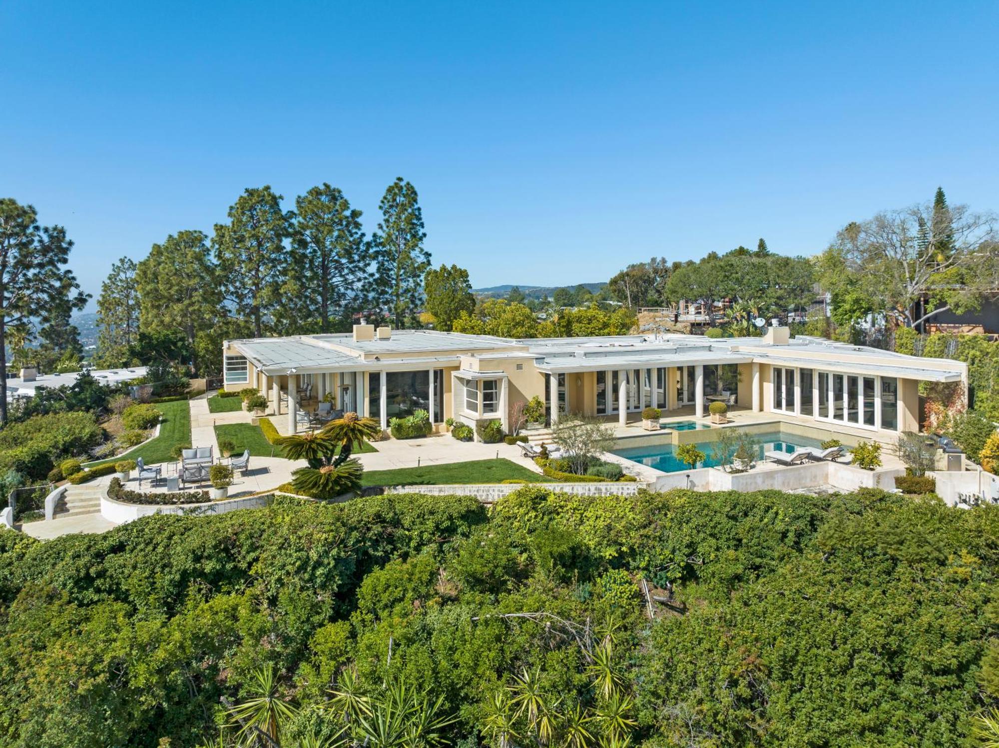 Trousdale Grand Villa Los Angeles Eksteriør bilde